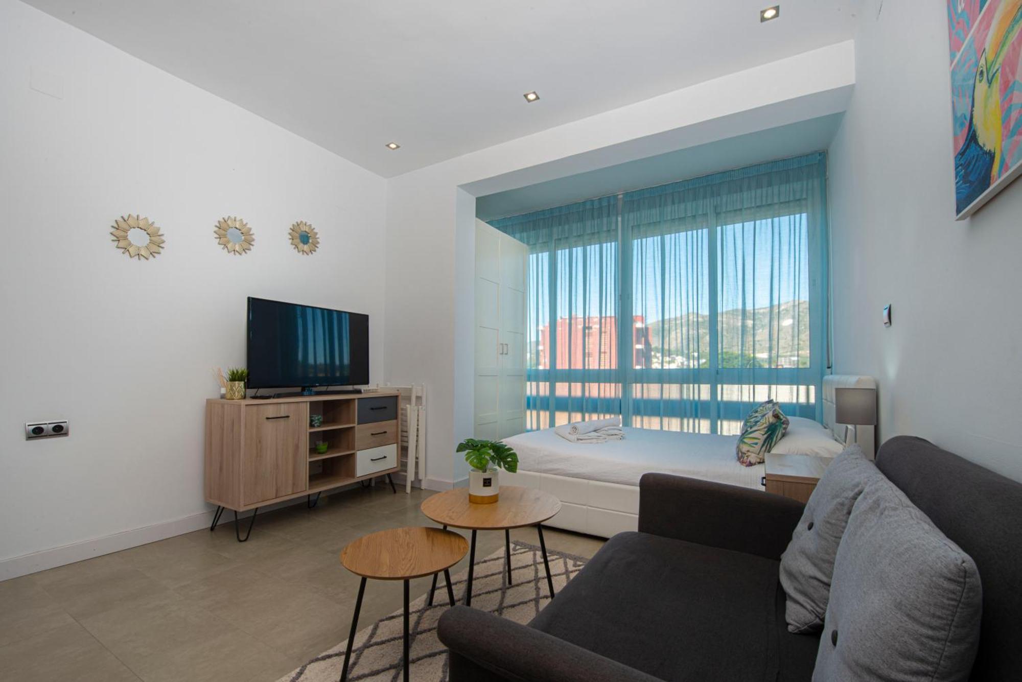 Estudio En Torremolinos Con Piscina Ngoại thất bức ảnh